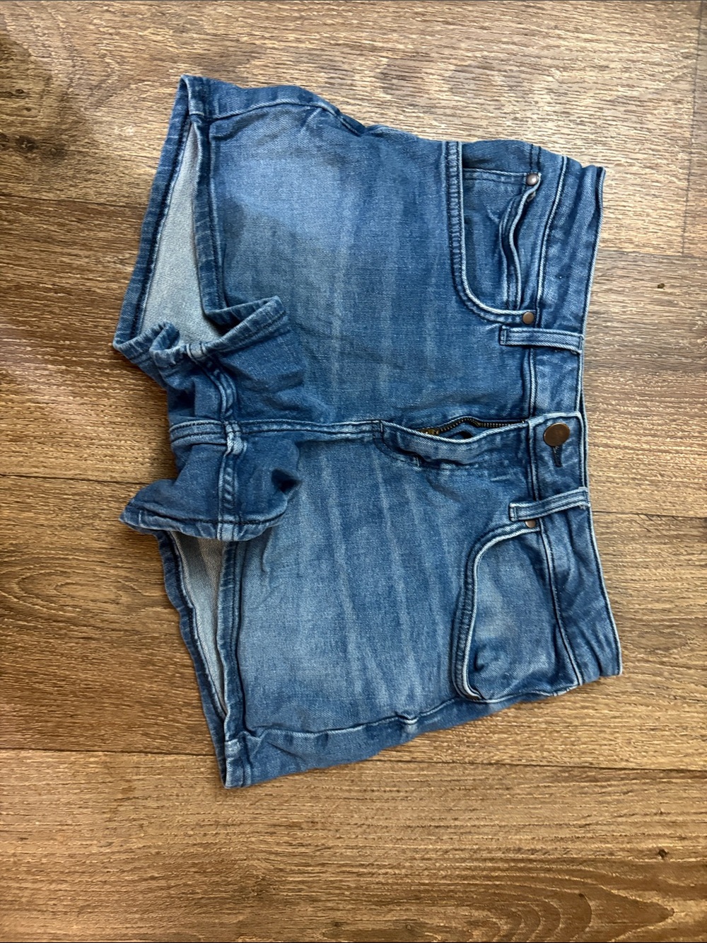 Classic Blue Denim Women’s Shorts